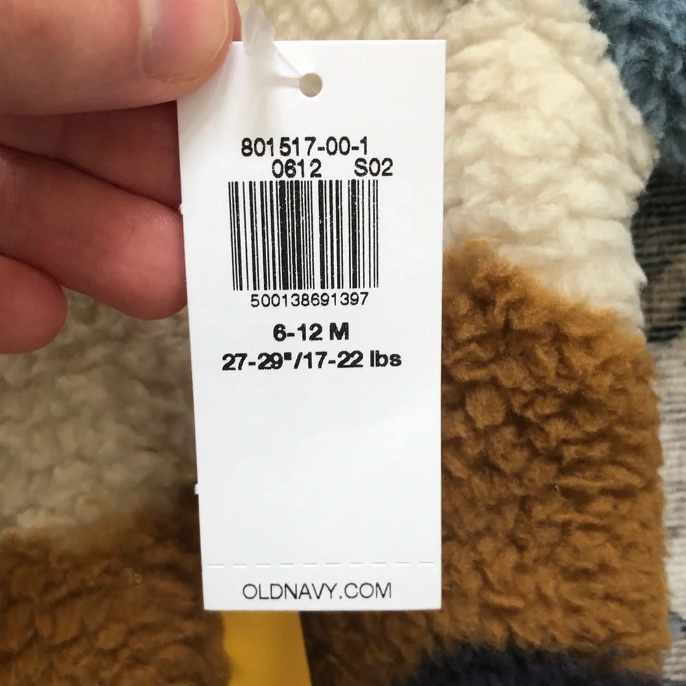 NWT Old Navy Fleece Zip Up